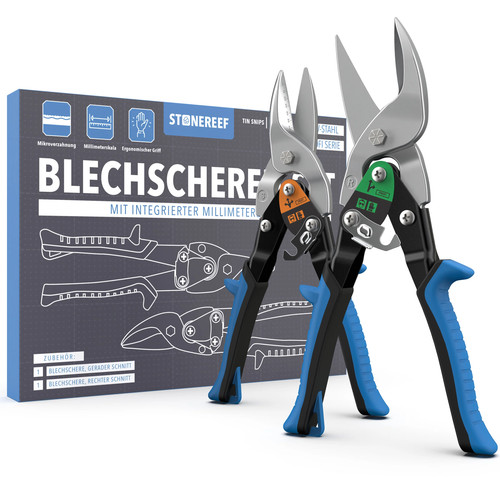 Blechschere set teilig - blechschere, 2-teilig