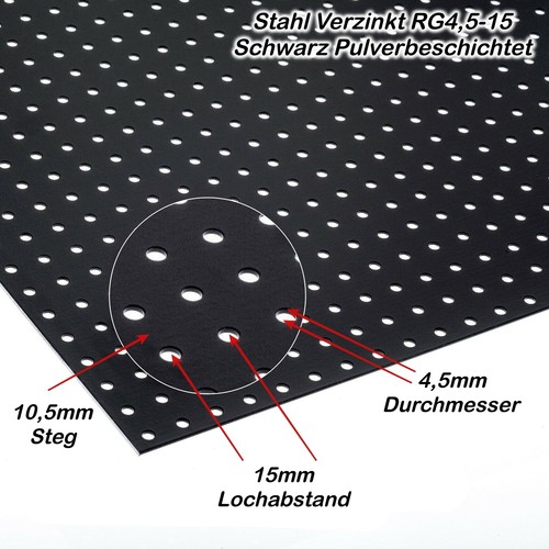 Stahl verzinkt lochbleche - verzinkt,