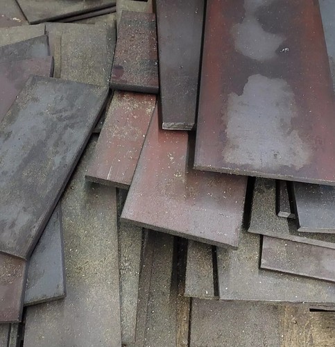 Posten stahl schwarz - 10,