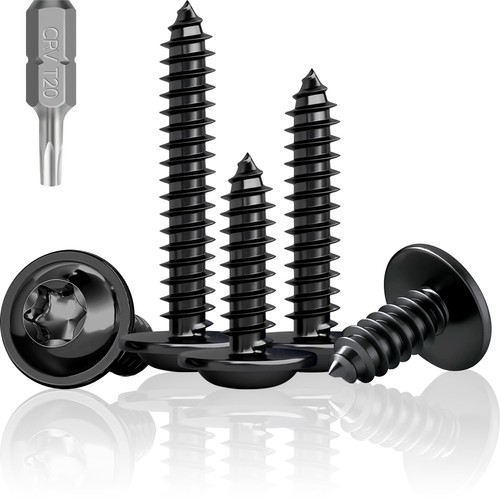 Holzschrauben schwarz torx - schwarz,