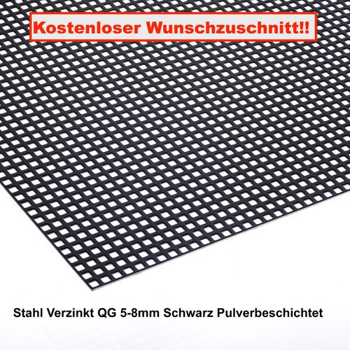 Stahl verzinkt schwarz - stahl,