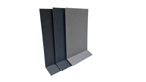 Ortgangblech aluminium - aluminium, 1m