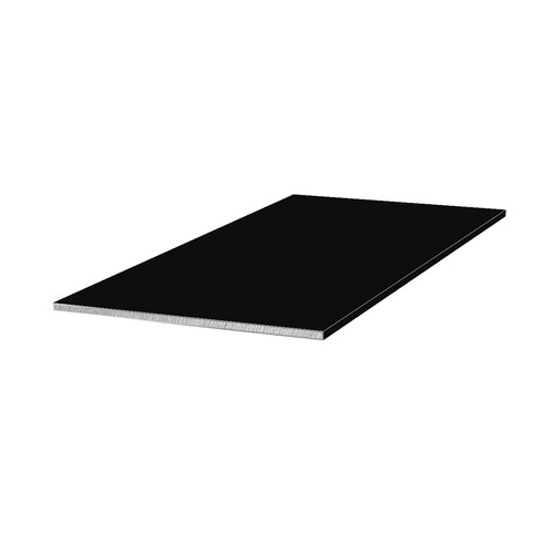 Alublech schwarz ral 9005 - schwarz, 1mm